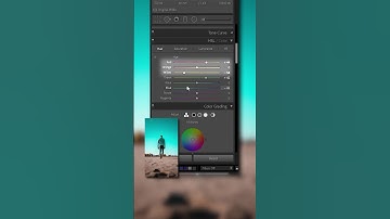 TEAL and ORANGE - Lightroom SPEED EDIT #Shorts