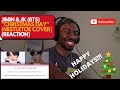 (THIS MADE ME WANNA WRAP GIFTS!) REACTION TO (BTS )JIMIN &amp;JK "CHRISTMAS DAY" (MISTLETOE COVER)!