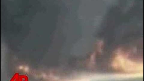 Raw Video: Military Plane Explodes at Takeoff