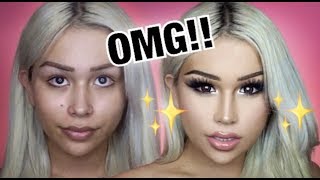 MY MAKEUP TRANSFORMATION!!