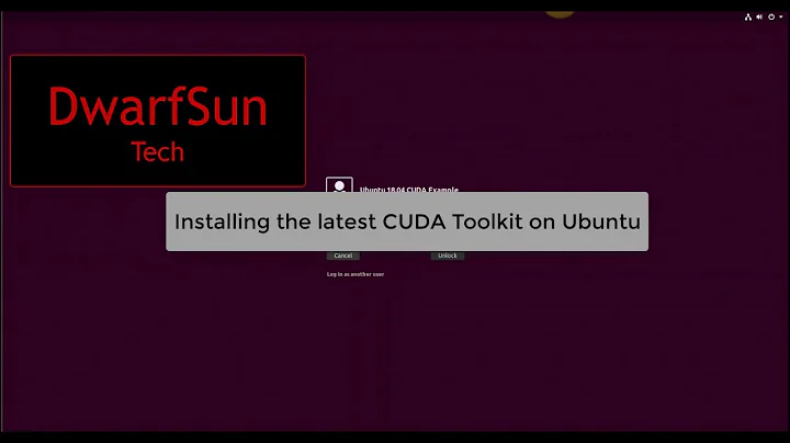 How-To: Install the Latest CUDA Toolkit on Ubuntu 18.04