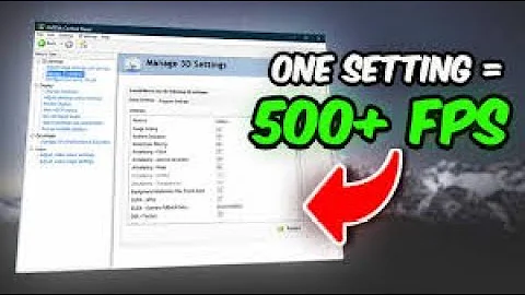 BEST NVIDIA Control Panel Settings to BOOST FPS for GAMING Optimize NVIDIA Performance 2025/2026
