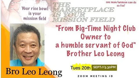 From Big-time Nightclub owner to humble servant on...