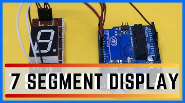 7 Segment display tutorial with code in English |with Arduino board | Doit project