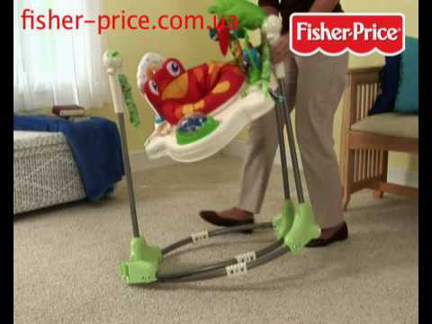 Fisher-price кресло прыгунки Джунгли К7198