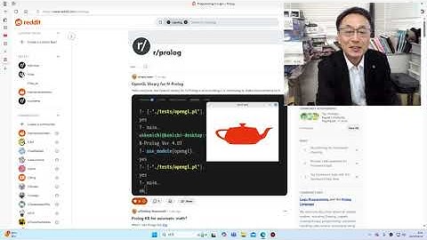 Prolog大好きおじさん　N-Prolog　OpenGLライブラリ動作