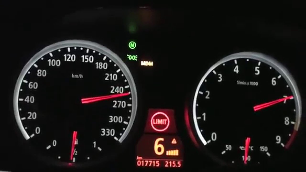 BMW M6 V8 TOP SPEED 330 KMH