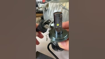 How to install the LED headlight H4 correctly?