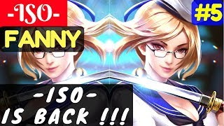 -ISO- Is Back [Season 4 Top 1 Fanny] | -ISO- Fanny Gameplay and Build #5 Mobile Legends