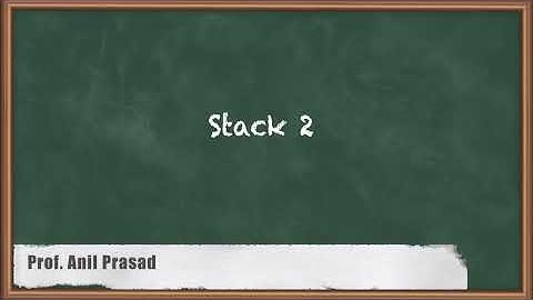 Understanding Stack Organization: Digital Circuits GATE | Part 2