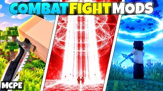 Top 3 CRAZY FIGHT Mods For Minecraft PE (1.21.51 ) 🔥| Epic Mods/addons For MCPE 😳