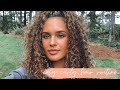 5 MINUTE EASY CURLY HAIR ROUTINE | CANTU CURLING CREAM