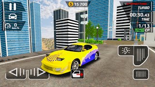 Smash Car Hit Stunt Driving Simulator - City Skyline On Crazy Stunt - Android Gameplay #8