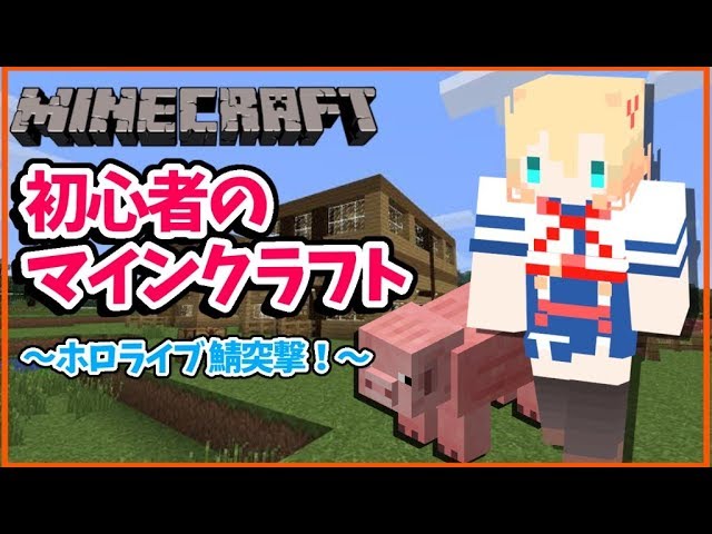 【Minecraft】ホロライブ鯖に突撃する！のサムネイル