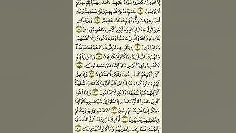 سورة البقرة من الآية ٦ إلى الآية ١٦ بصوت القارئ ماهر المعيقلي