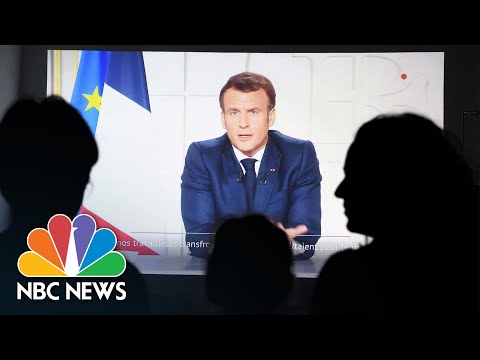 ‘The Virus Must Be Slowed Down’: Macron Puts France Back Into Lockdown - NBC News NOW.