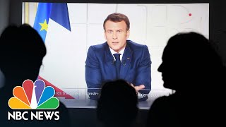 ‘The Virus Must Be Slowed Down’: Macron Puts France Back Into Lockdown | NBC News NOW