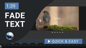 OpenShot Video Editor Tutorial: How to Fade Text in And out In Openshot