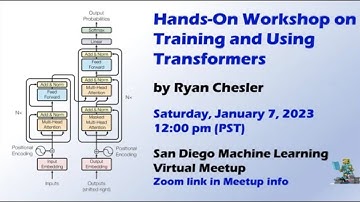 Hands-On Workshop on Training and Using Transformers 3 -- Model Pretraining