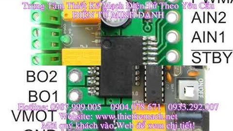 Điều Khiển Động Cơ DC - Thiet Ke Mach Dien Tu