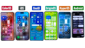 OneUI 7 vs. Android 16 / iOS 18 / HyperOS / ColorOS / OriginOS!