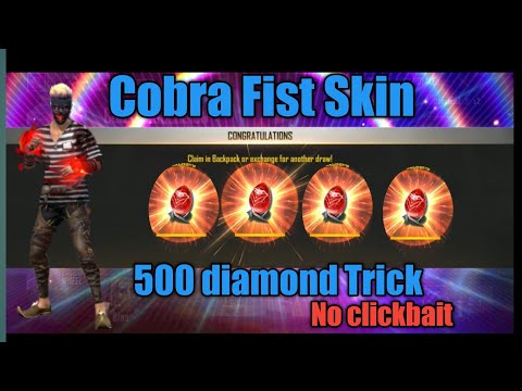 Cobra Bundle Return || Cobra Fist in 500 diamond || Free fire new event #freefire