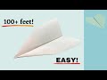 How to Make an EASY Paper Airplane - Albatross