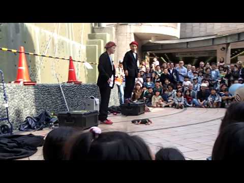 三軒茶屋の大道芸「三茶de大道芸2012」Funny Bones 1/5.MOV