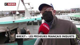 Brexit : les pêcheurs français inquiets