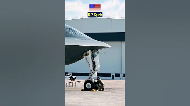 B-2 Spirit Stealth Bomber During Maintenance Operation