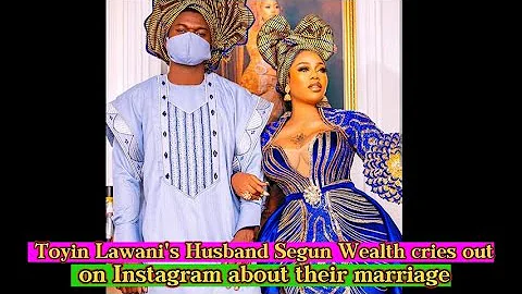 'I've been doing too much to keep this relationship' -  Toyin Lawani's  husband cries out on IG
