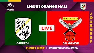 AS REAL vs. AS MANDE I MALI LIGUE1 ORANGE /J8 (Women) I @baskemali