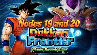 Dokkan Frontier - Planet Namek Saga - Nodes 19 (Missions) and 20 (Missions)