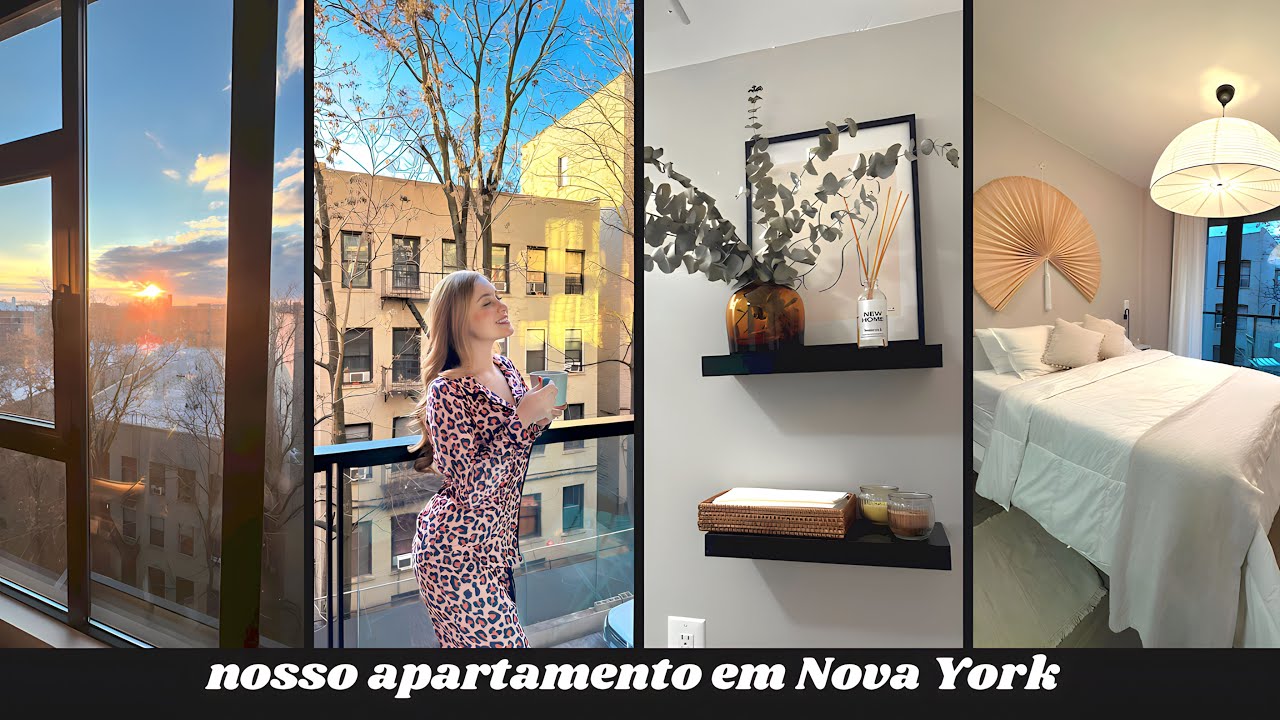 Tour pelo nosso apartamento em Nova York 2023