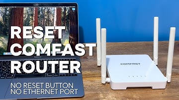 How to Reset a Comfast OpenWRT Router WITHOUT Reset Button or Ethernet Port! (Easy Fix)