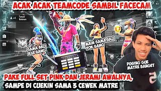 ACAK ACAK TEAMCODE DICUEKIN SAMA 3 CEWEK MATRE GARA GARA SKIN GUA BOT AUTO GANTI JERAMI BIAR SALFOK😱