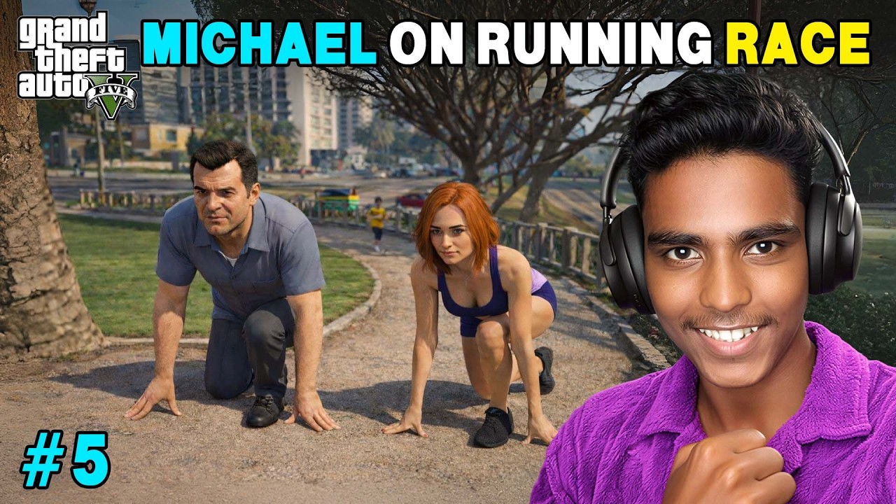 MICHAEL VS HIS OLD SCHOOL FRIEND LEGENDARY RACE | GTA 5 GAMEPLAY #5