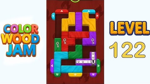 Color Wood Jam Level 122 Walkthrough Solution