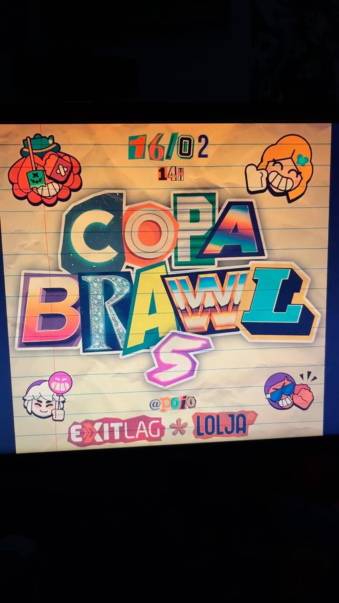 Esse domingo VAI TER COPA BRAWL e ta cheio de prêmioooossss #brawlstars
