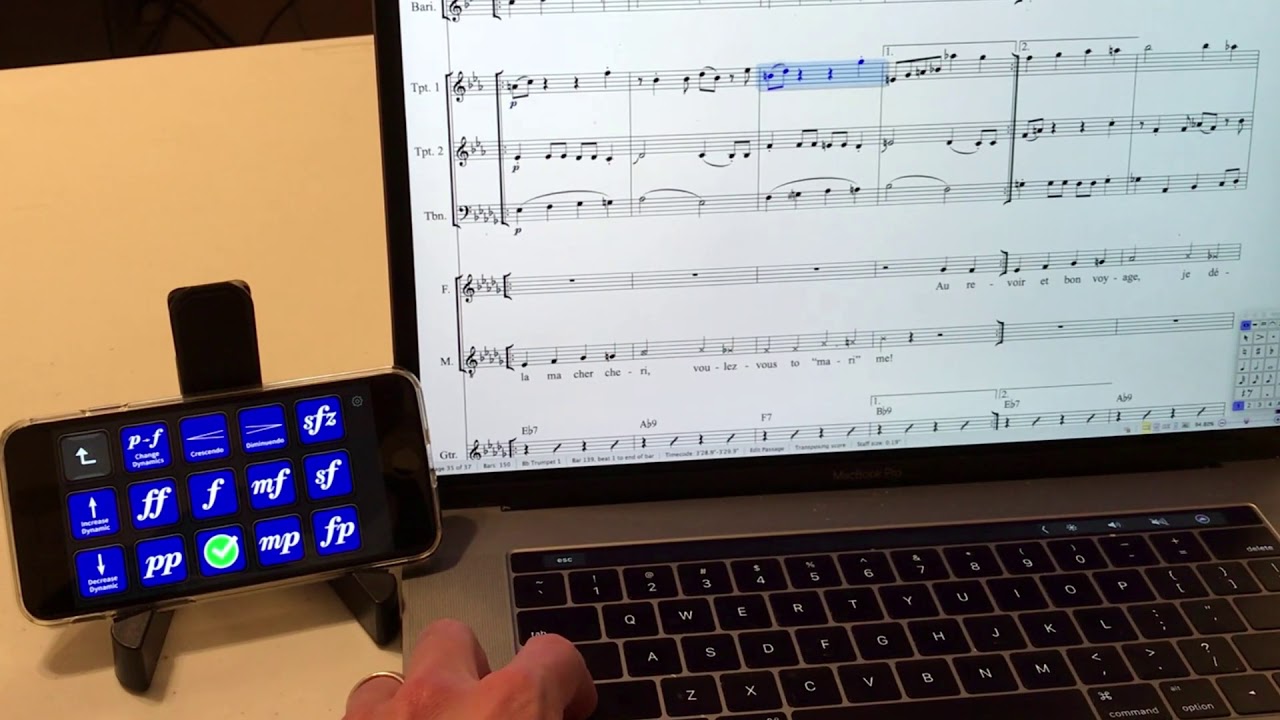Notation Express is now on iOS with Stream Deck Mobile - Scoring Notes