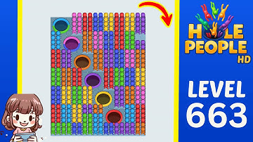 Hole People Level 663 Solution Walkthrough