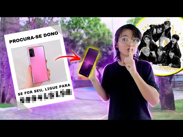 I PRETENDED TO FIND THE BTS PHONE TO SEE HOW MANY LIARS CALL ME | FINGI ENCONTRAR CELULAR DO BTS class=