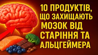 10 Продуктів, Що Захищають Мозок Від Старіння та Альцгеймера 🧠