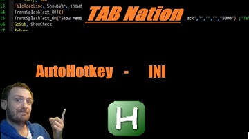 AutoHotkey INI Files 4 - Store to script vs INI File