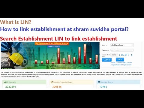 How to Link establishment at Shram Suvidha Portal?