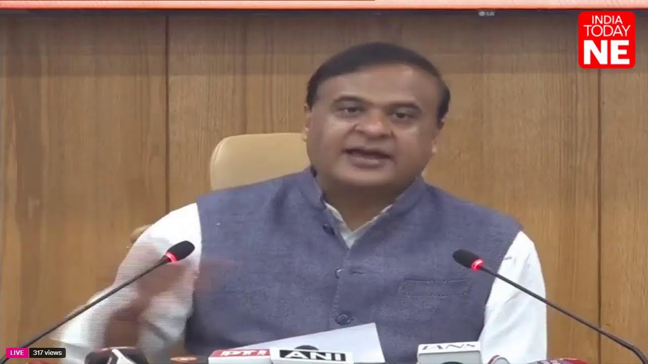 LIVE || Assam CM addresses the media on important issues concerning the state