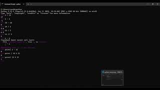 Session 4 Python Basic operations