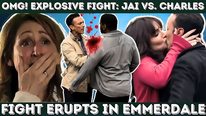Fight Erupts in Emmerdale! Jai vs. Charles: Shocking Fight Breaks Out Over  Laurel's Romance Drama! - YouTube