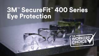 3M™  SecureFit™ protective eyewear: The Workers' Choice