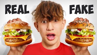 Real Vs Fake Food Challenge!